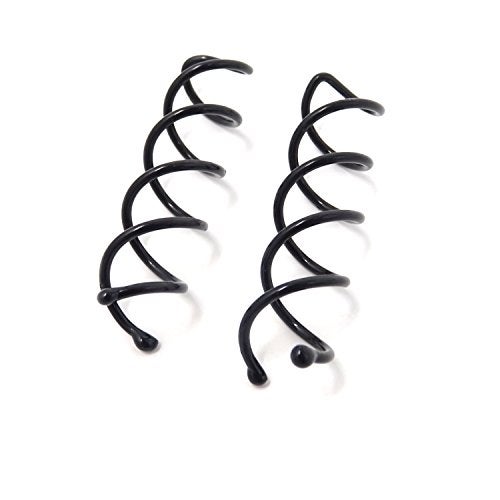 Honbay 20PCS Black Round Heads Spiral Bobby Pins Hair Styling Accessories for Girls and Women - Image 4