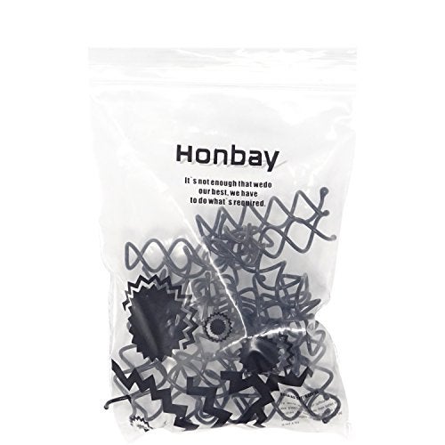 Honbay 20PCS Black Round Heads Spiral Bobby Pins Hair Styling Accessories for Girls and Women - Image 5