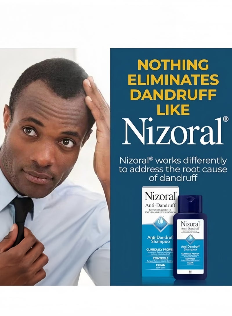 Nizoral Anti-Dandruff Shampoo, Basic, Fresh, 7 Fl Oz - Image 3