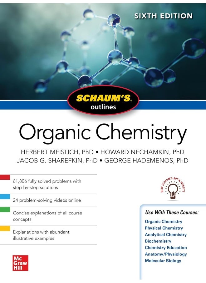 Schaum's Outline of Organic Chemistry, Sixth Edition - pzsku/Z38A3E0E05A973A2F3E8EZ/45/_/1737493795/69fb7706-6aa3-48c5-bbad-3cff704953eb