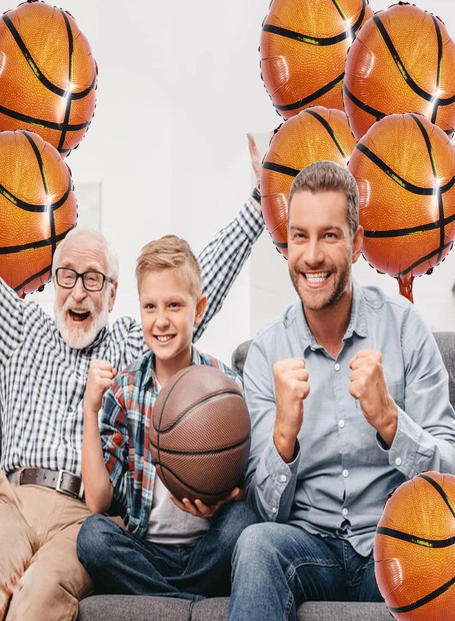 Vuzvuv 18Pcs Basketball Balloons,18 Inch Balloons for Ball Sports Themed Party Decorations Birthday Decor - Image 5