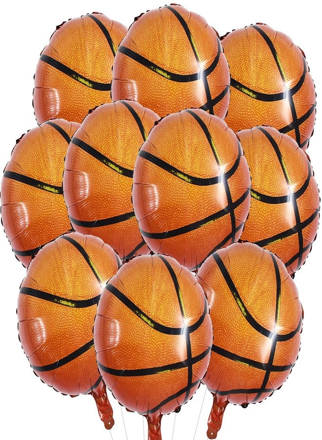 Vuzvuv 18Pcs Basketball Balloons,18 Inch Balloons for Ball Sports Themed Party Decorations Birthday Decor - Image 1