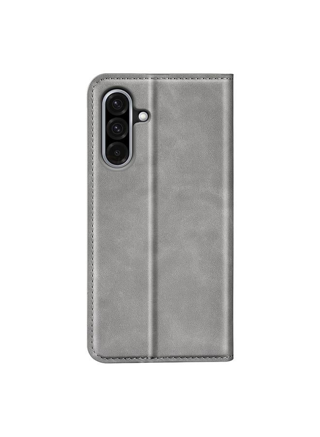 S-TOP Case For Samsung Galaxy A36 Retro-skin Magnetic Suction Leather Phone Case - Image 3