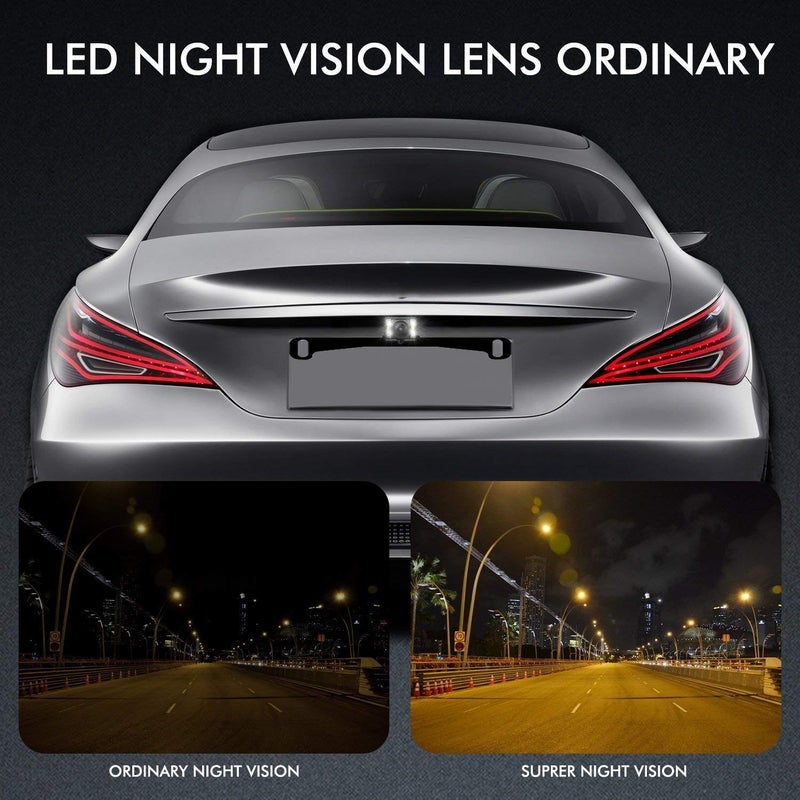 AUTO-VOX Rear View Mirror Camera with 4.3â€ Monitor: Super Night Vision OEM Rearview Mirror Backup Camera with IP 68 Waterproof Back Up Camera for Car, Rearview Mirror for Parking & Driving Safety AUTO-VOX T2 - Image 2
