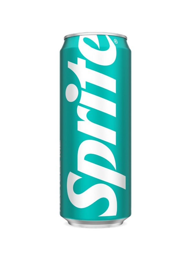 Sprite Lemon and Mint Carbonated Soft Drink Can 330ml - Image 1