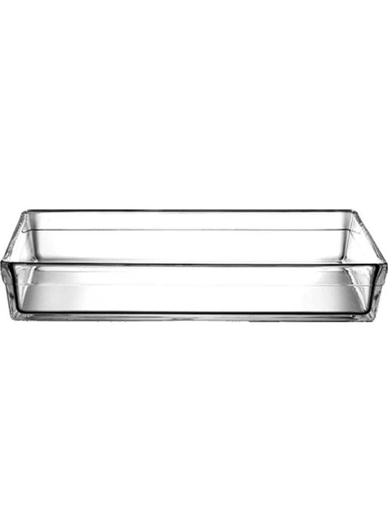 Paşabahçe Borcam Premium Rectangular Tray 2500 cc 1 Piece