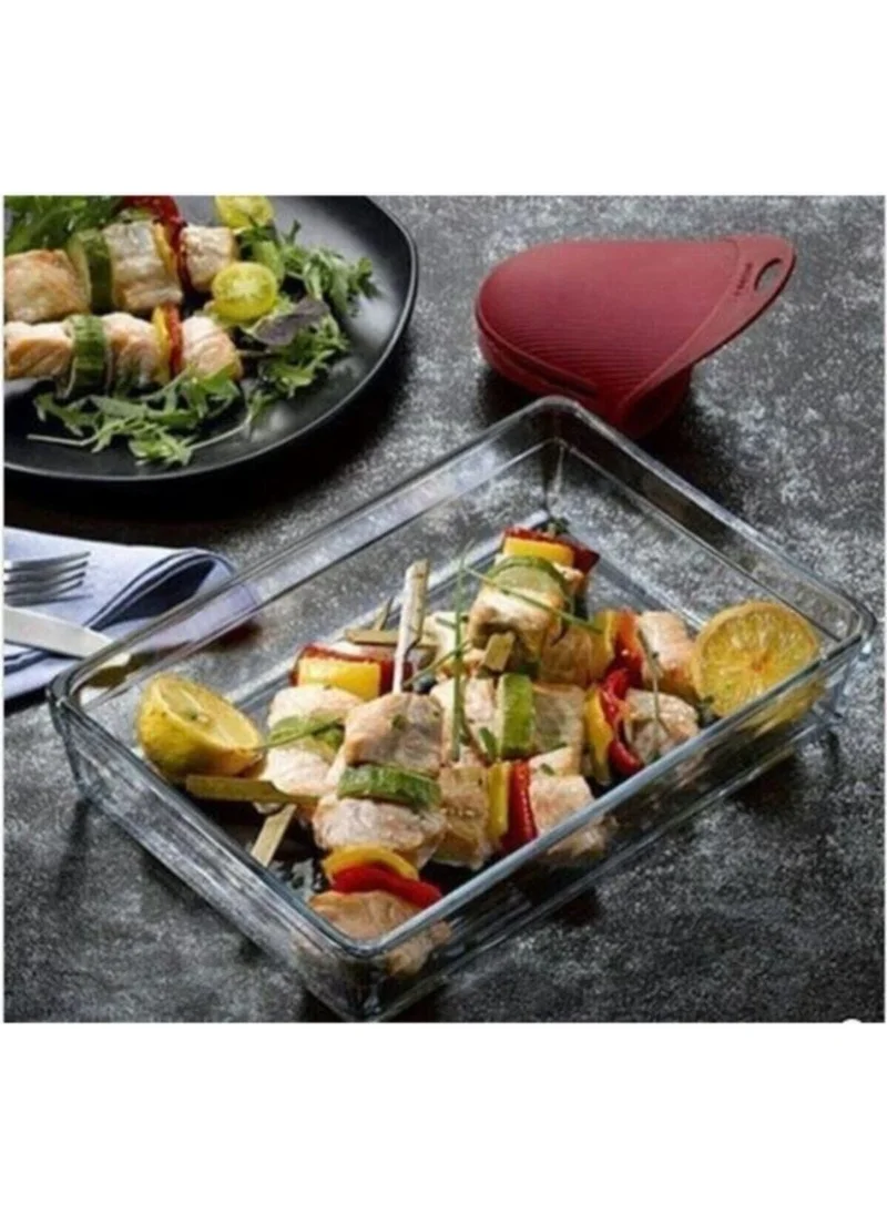Paşabahçe Borcam Premium Rectangular Tray 2500 cc 1 Piece