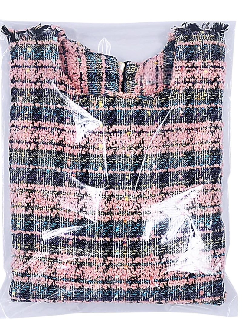 Generic 100 Pack Clear Plastic Bags 12" x 16" Ovet Cello Self-Sealing Resealable Great for Packaging Clothing, Shirts, Decorative Wraps, Party Favors, and Artwork - Image 2