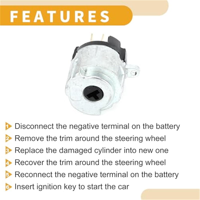 Yurefax Ignition Starter Switch for Nissan Micra K11 - Image 5