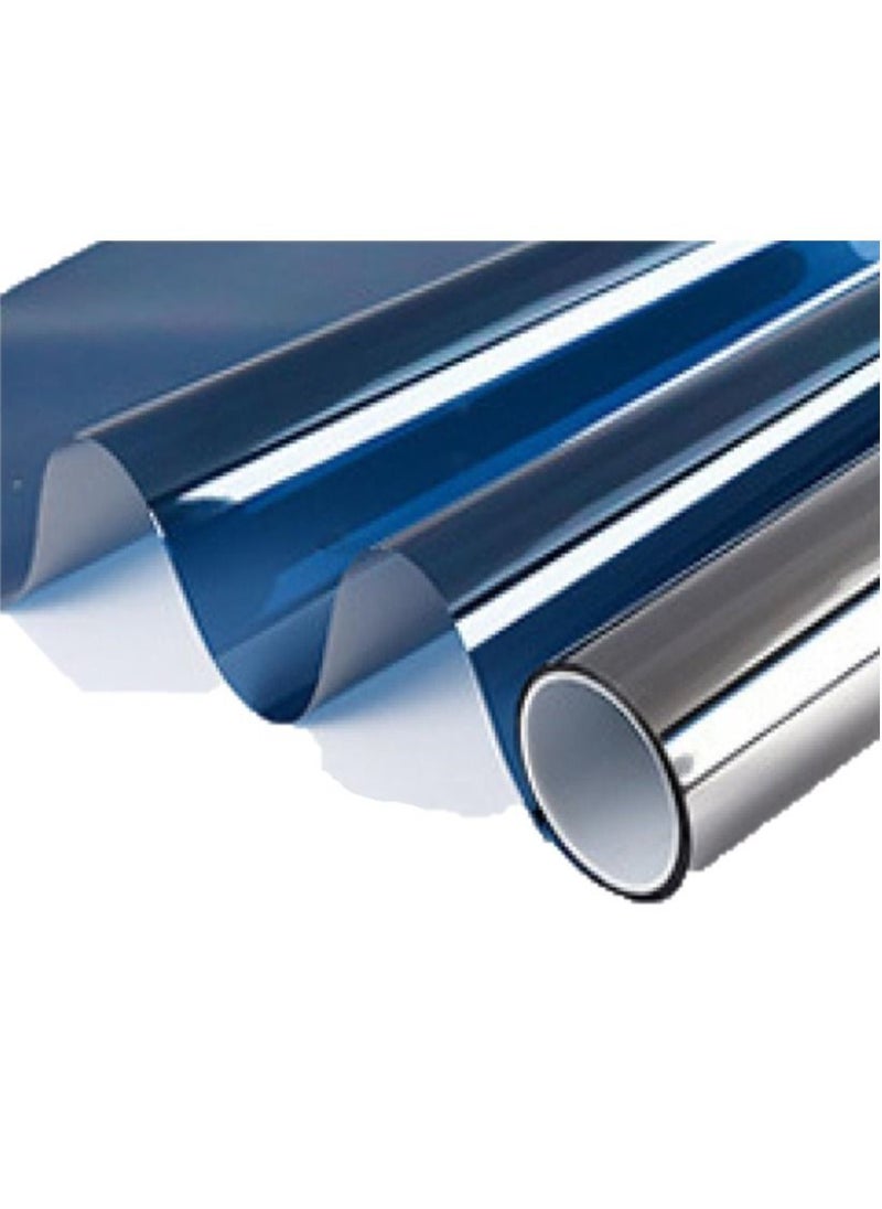Y&D Decorative Window Privacy Film Sticker Silver  - Image 1