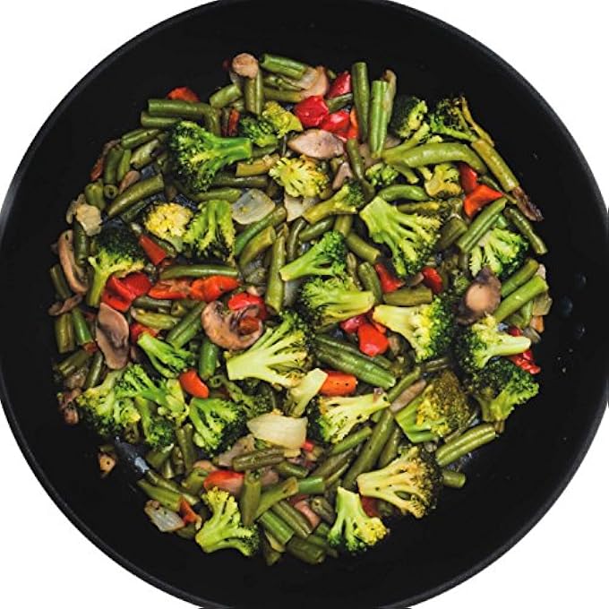 KitchenCraft World Of Flavours Oriental Carbon Steel NonStick Wok 265Cm 105 Sleeved - Image 5