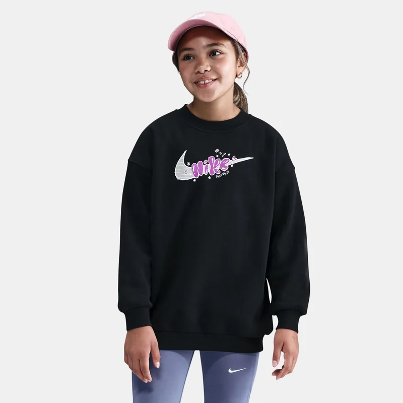 نايكي Kids' Sportswear Club Fleece Sweatshirt