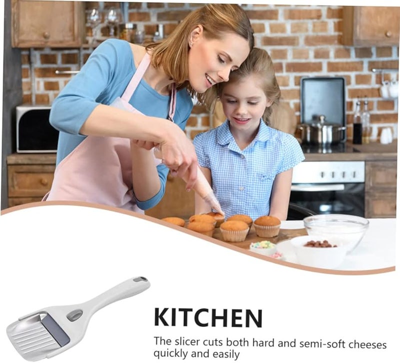 Ergonomic ABS Cheese Grater Slicer Shredder For Baking Pizza Ham Chocolate Kitchen Tool - Image 5