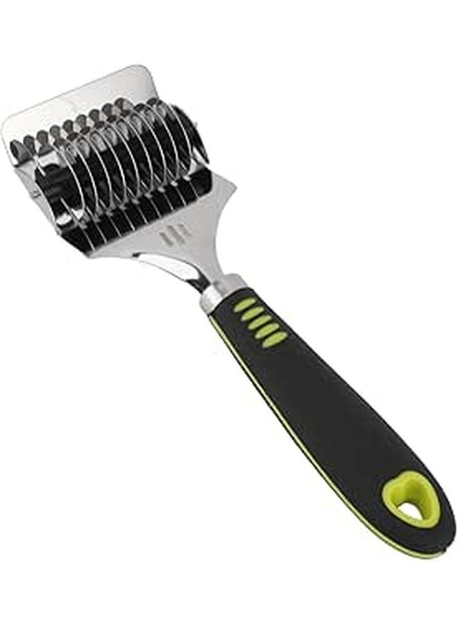 Stainless Steel Pasta Cutter Roller Dough Docker Noodle Maker Kitchen Tool - Image 1