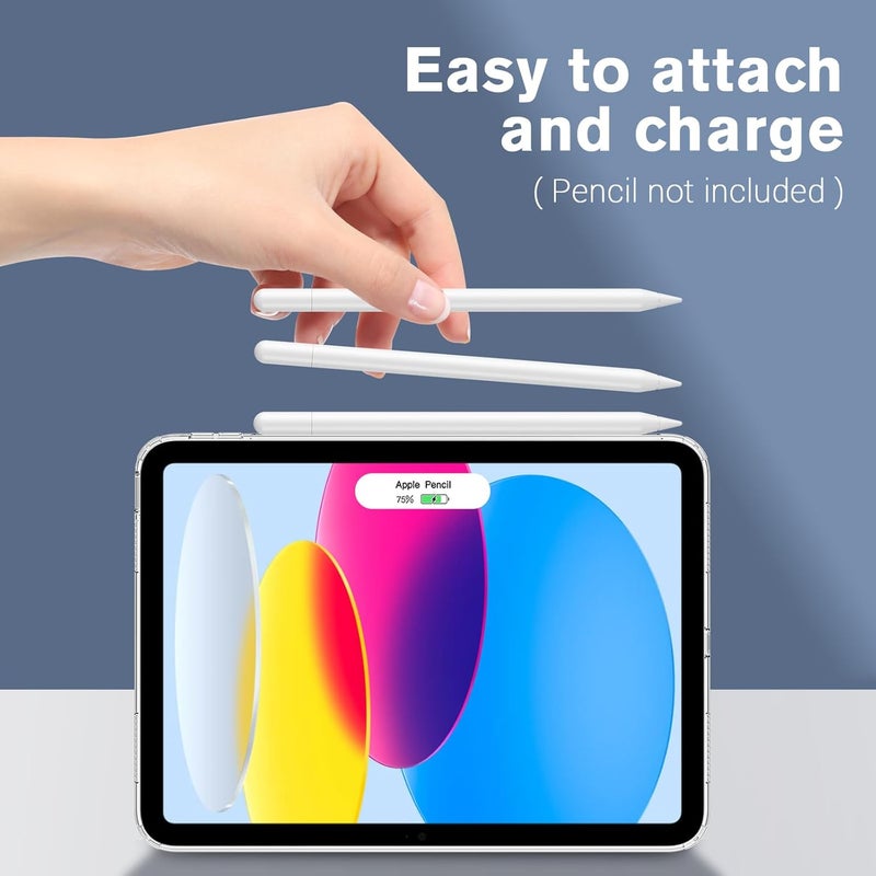 Procases Clear Case For Ipad 11Th Generation A16 2025 11 Inch/ 10Th 10.9 Inch 2022, Slim Light Transparent Anti-Yellow Back Cover For Ipad 11/10 Gen 11" 10.9" -Clear - Image 5