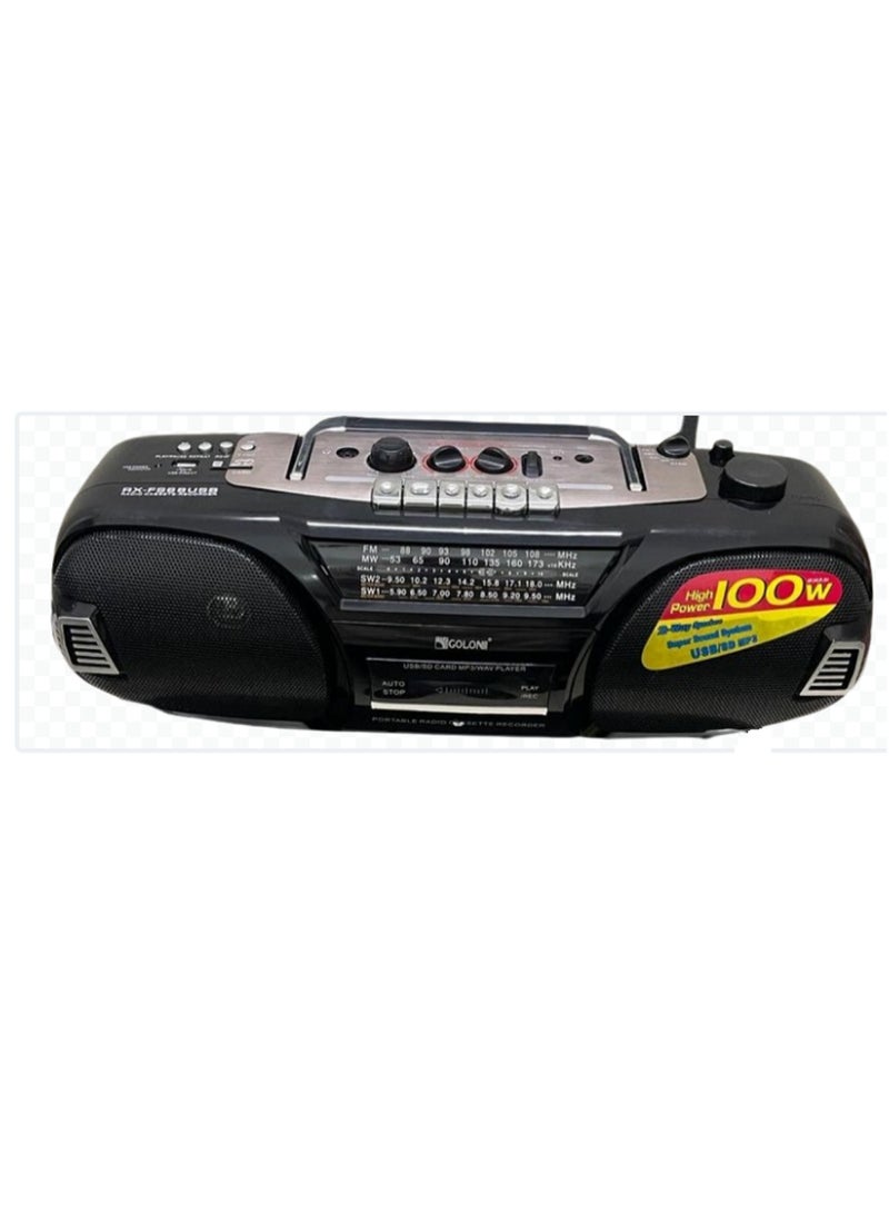 Golon Radio Cassette Recorder (RX-fs68Usb) - Image 3