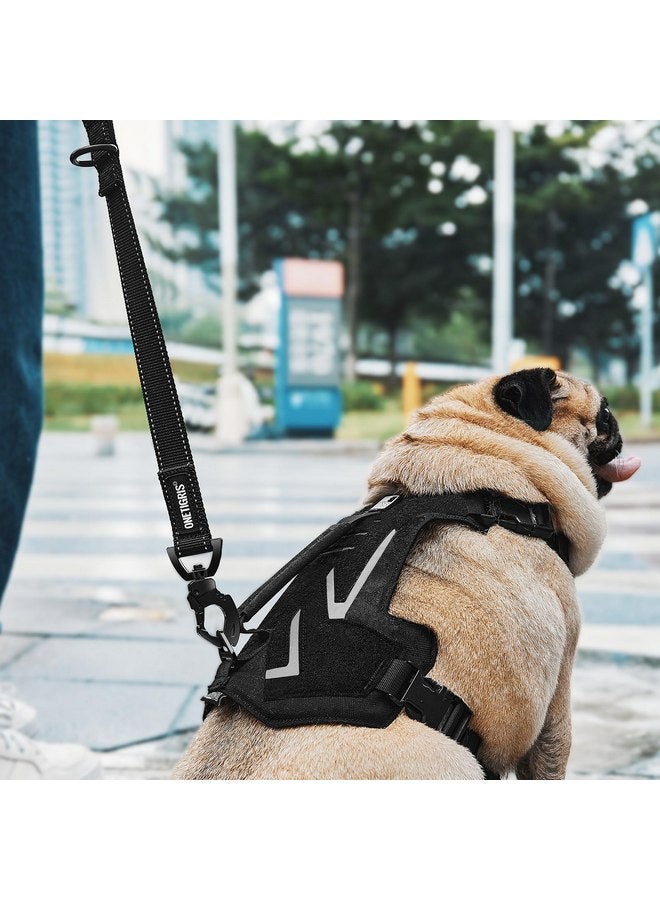 OneTigris OneTigris Bolt Short Traffic Dog Leash for Small Medium Large Dogs(Black,M) - Image 2