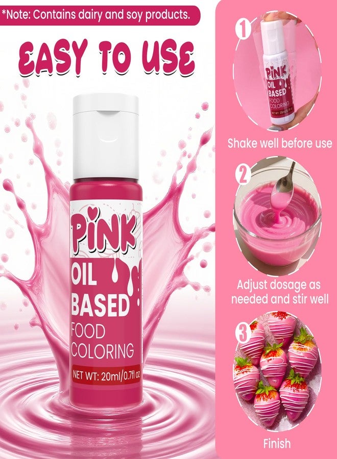 ERCorArt Oil Based Food Coloring - 10 Colors x 20ml Food Coloring for Chocolate, High Concentration Food Grade Food Dye for Baking, Candy, Icing, Fondant, Cake Decoration - 0.7 Fl.Oz/bottles - Image 4