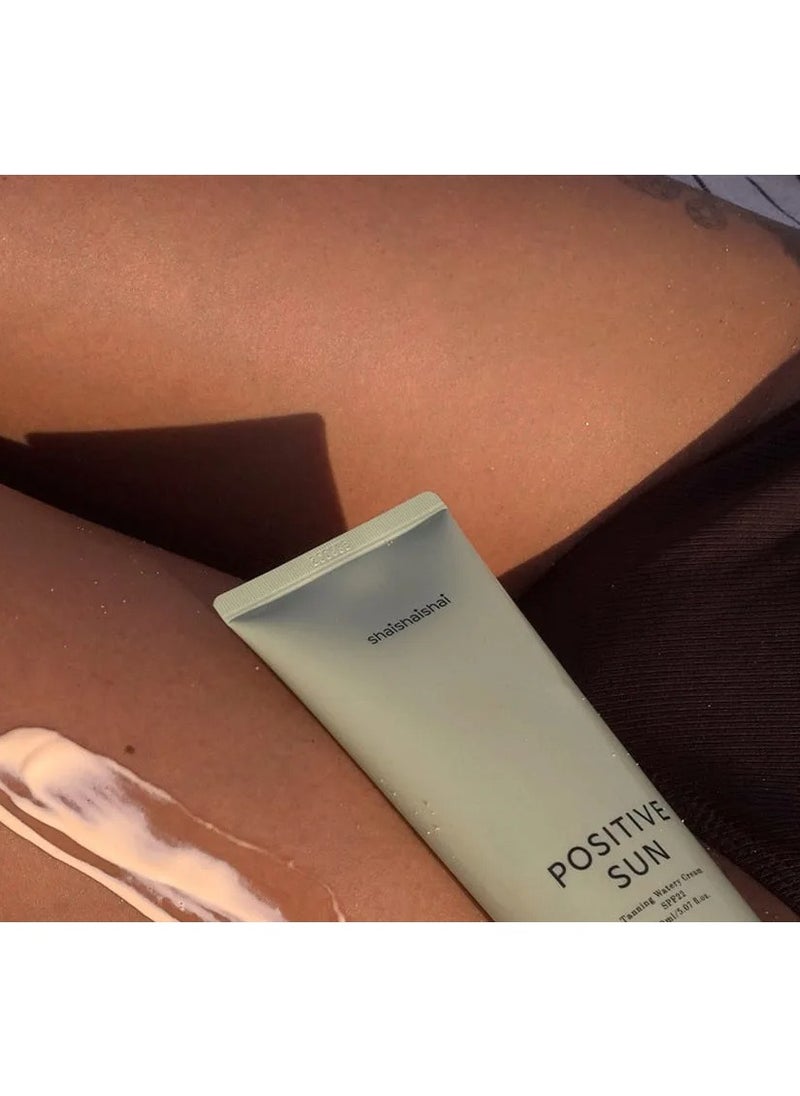Shaishaishai - POSITIVE SUN tanning watery cream 150ml - Image 1