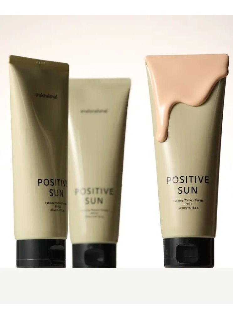 Shaishaishai - POSITIVE SUN tanning watery cream 150ml - Image 1