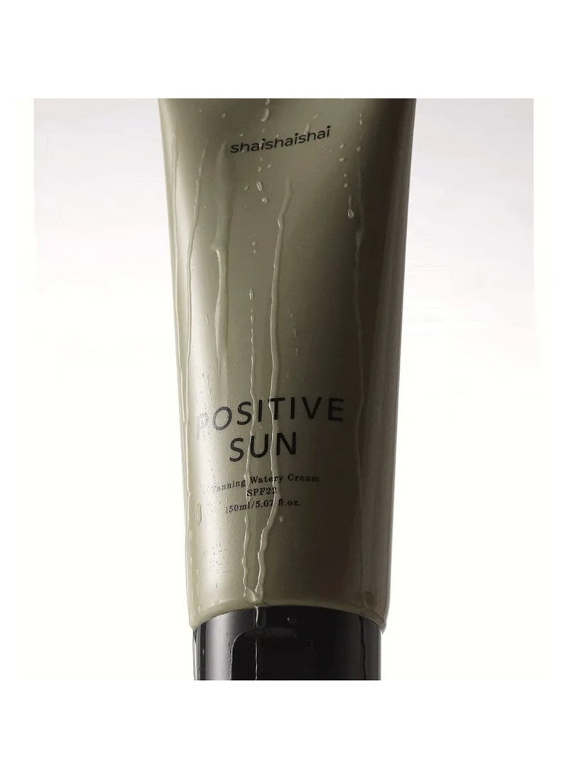 Shaishaishai - POSITIVE SUN tanning watery cream 150ml - Image 1