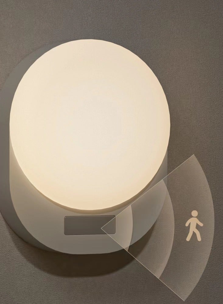 Lezonic Stick-On Night Light,Kids Night Light,Motion Sensor ,Night Light Battery Powered Auto/ON/Off Stair Sensor Lights with Batteries,Magnetic Base, Motion Lights for Toilet, Hallway, Bathroom, Kitchen, Childrens Room【Energy Class A】，2    PACK - Image 1