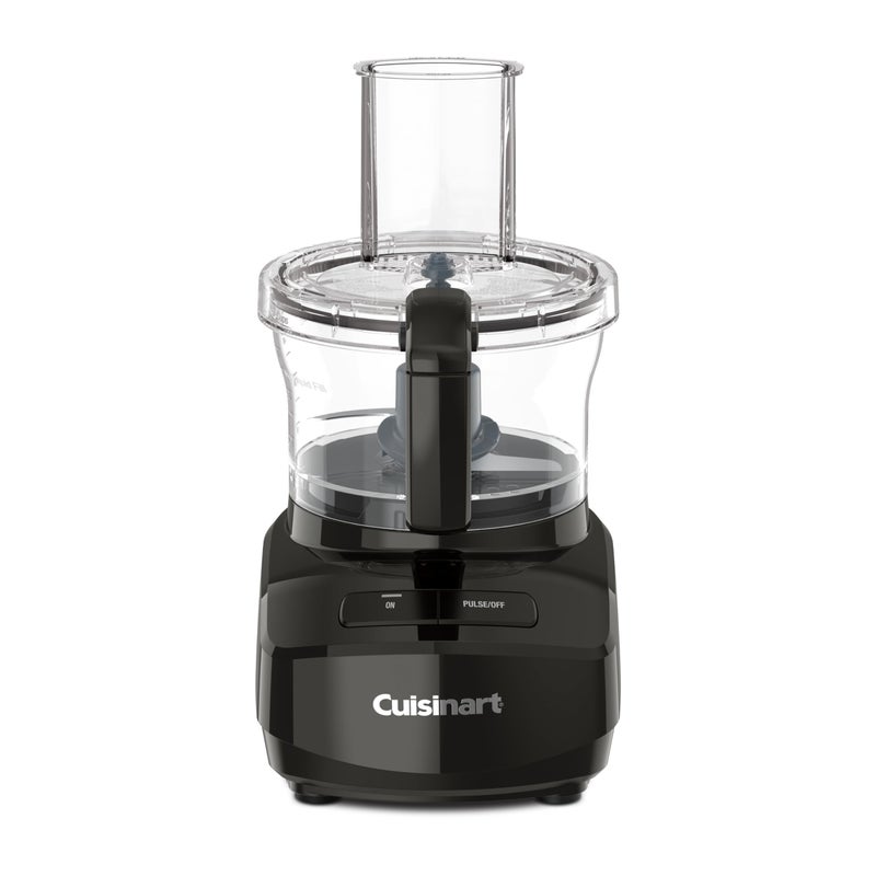 Cuisinart معالج الطعام كويزينارت 7 أكواب بتصميم أنيق وعصري مع تحكمين سهلين وشفرة عالمية للتقطيع والخلط والعجين (أسود) - Image 1
