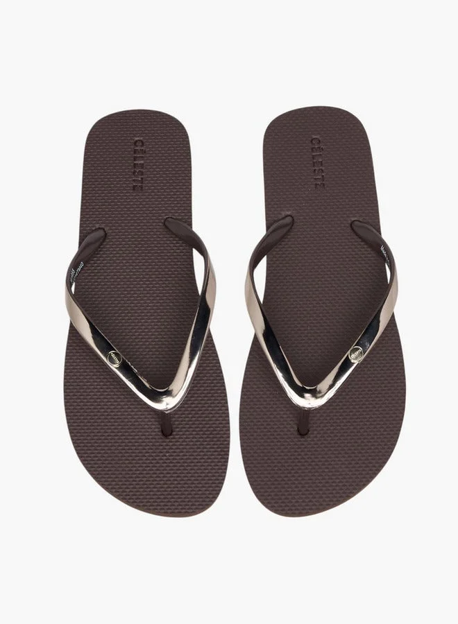 سيليست شباشب نسائية بنعل مزخرف