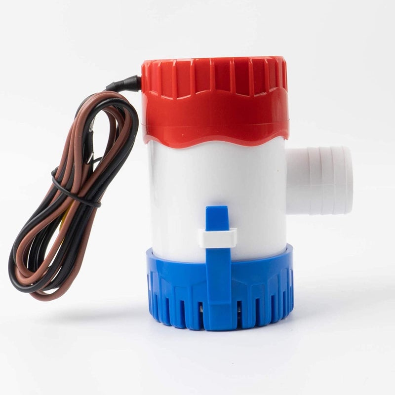 Sanuke 500gph Bilge Pump, 3/4" Outlet, Electric 12V for Boat Submersible Marine Water Pump Accessories Marin Boat, Water Pump Low Noise - Image 4