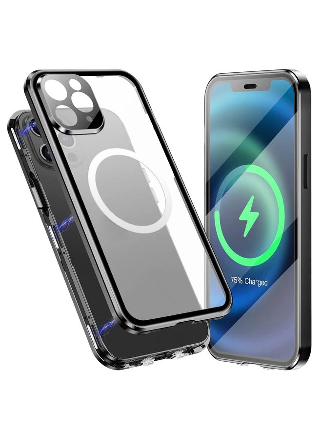 Zaboon Case For iPhone 12 Pro 360 Full Body Magnetic Frosted Magsafe Phone Case - Image 1