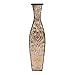 Elements 5145608 Tapestry Decorative Metal Vase, 17-Inch, Gold - Image 2