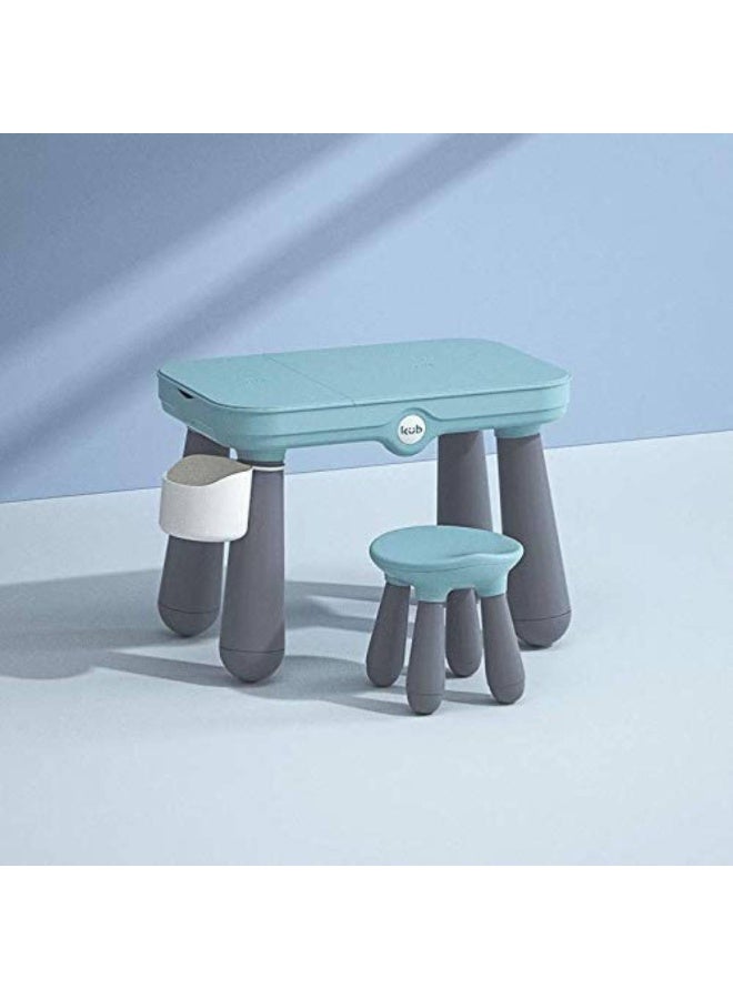 مجموعة طاولة الأطفال مع كرسي للأطفال قابل لتعديل الطول - Image 1