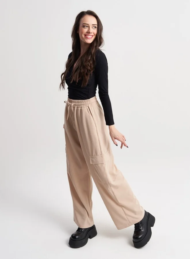 HaILYS Hailys Women's Trouser , Beige