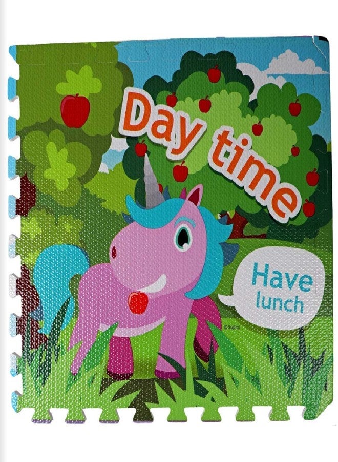 Koniry Kids Soft Floor Tiles Children Interlocking Play Mat Set (Multicolor) - Image 3