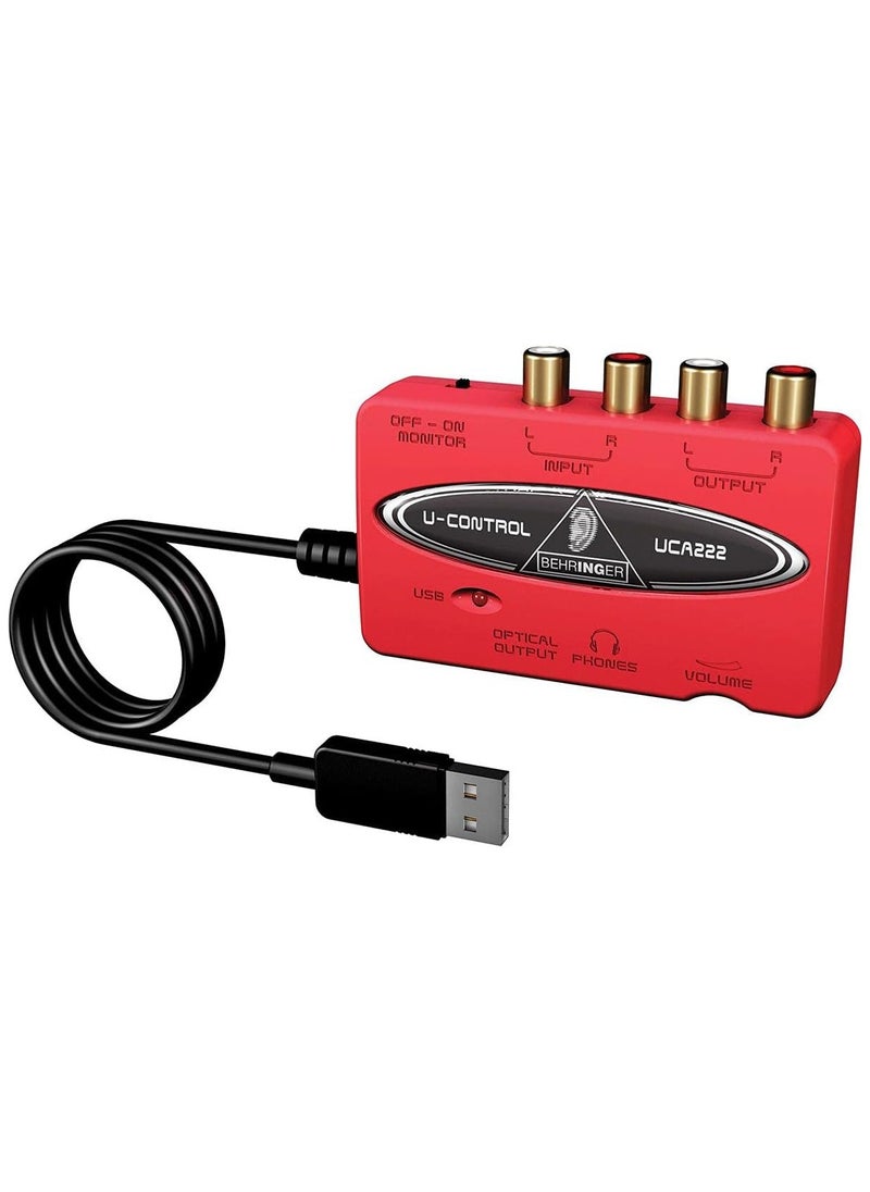 behringer - Behringer U-Control UCA222 USB Audio Interface - Image 1