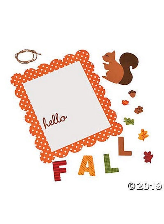 Fun Express Hello Fall Sign Craft Kit - Makes 12 - Crafts for Kids and Fun Home Activities - Image 2
