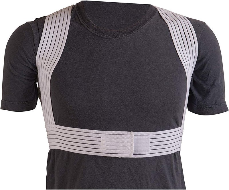 DMI Duro-Med Unisex Posture Corrector with Criss-Cross Foam Bands - Extra Large (46" to 48" Chest Size) - Image 3