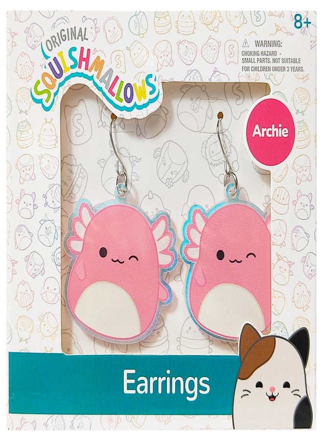 LUV HER Squishmallows Earrings Gift Sets - Squishmallows Archie - Hypoallergenic Nickel-Free - Ideal Gifts for Girls' Parties, Costumes Ages 8+ - Image 1