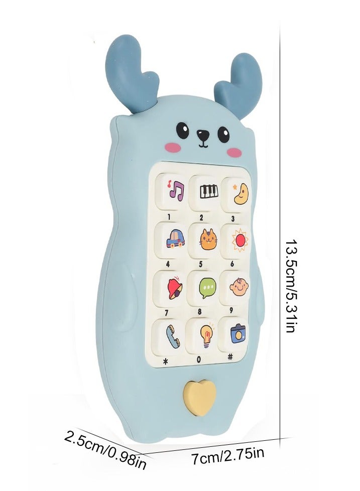 لعبة هاتف موسيقية مع عضاضة للاطفال - Image 2