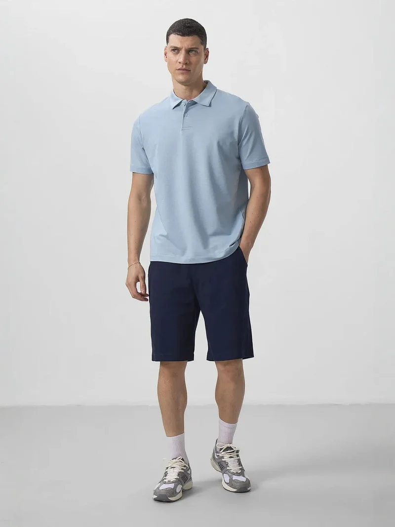 تومي لايف TOMMY Men's Cotton Elastane Polo T-Shirt