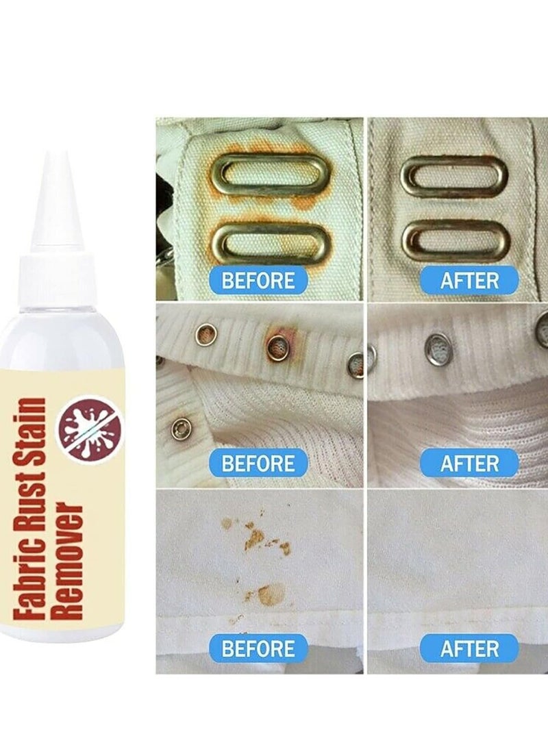 JUE-FISH Fabric Rust Stain Remover (50ml), Strong Waterless Cleaner for Clothes – Emergency Stain Rescue and Laundry Cleansing Agent – Effective Rust and Stain Remover for Garments - Image 3