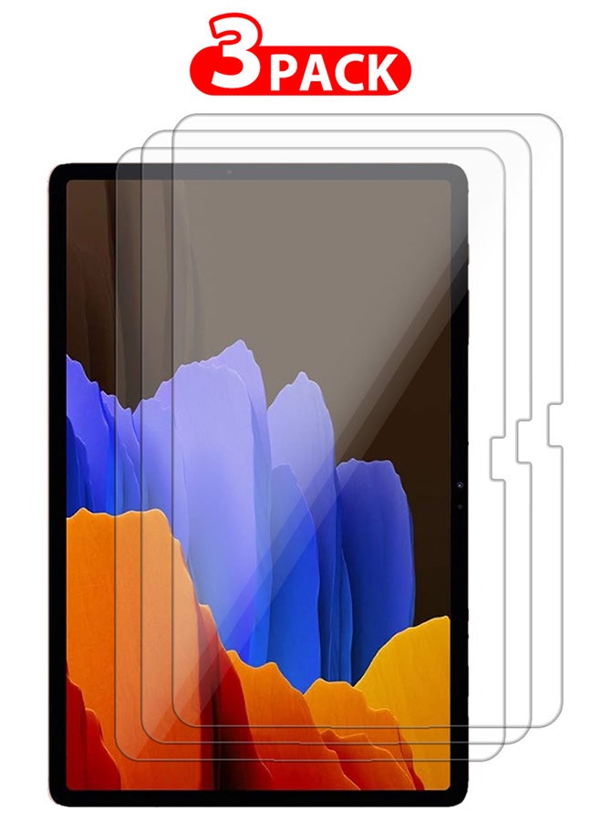 CATANES 3 Packs For Samsung Galaxy Tab S7+ SM-T970 Tablet Screen Protector Anti-Glare 9H Hardness Tempered Glass Scratch Resistant HD Display Screen Protector - Image 1