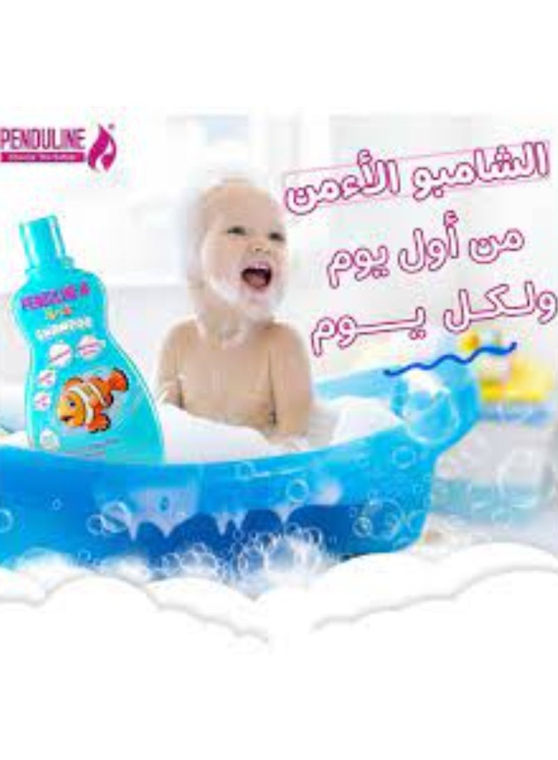 بيندولين شامبو العناية بشعر الأطفال - لطيف ومغذي لشعر الأطفال (450 مل) - Image 3