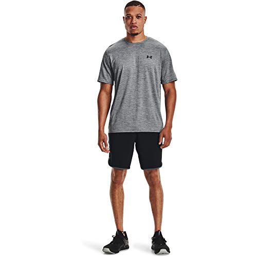 Under Armour mens Training Vent 2.0 Short-Sleeve T-Shirt , Pitch Gray (012)/Black , Medium - Image 5