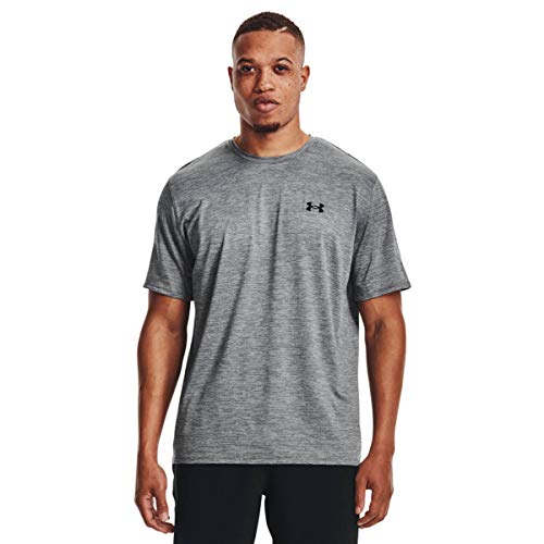 Under Armour mens Training Vent 2.0 Short-Sleeve T-Shirt , Pitch Gray (012)/Black , Medium - Image 2