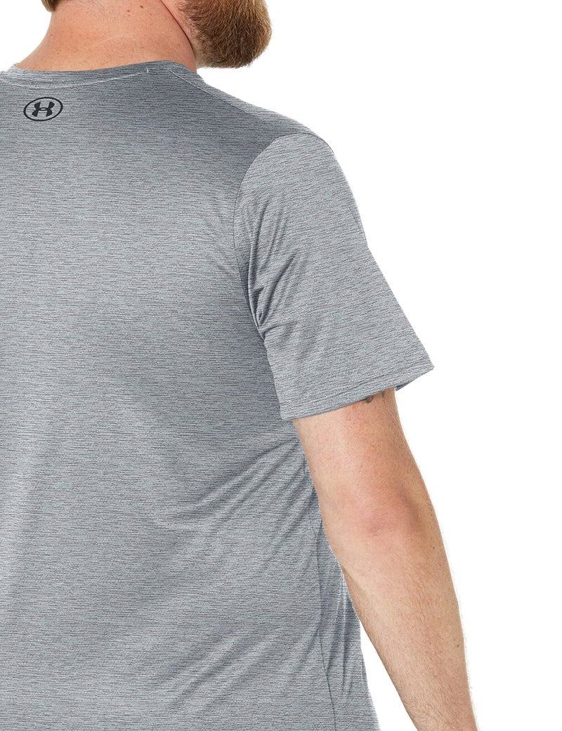 Under Armour mens Training Vent 2.0 Short-Sleeve T-Shirt , Pitch Gray (012)/Black , Medium - Image 3