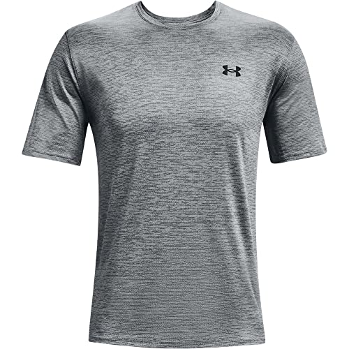 Under Armour mens Training Vent 2.0 Short-Sleeve T-Shirt , Pitch Gray (012)/Black , Medium - Image 4