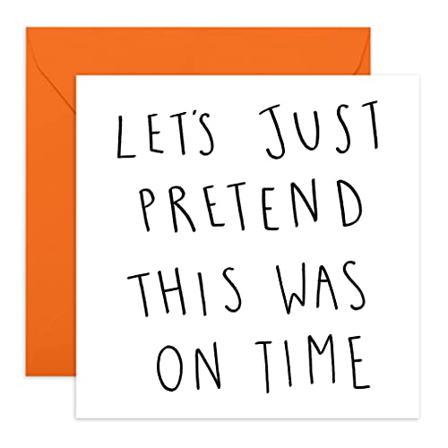 Central 23 - Belated Birthday Card - Funny Birthday Card for Him and Her - Happy Bday for Friends - Fathers Day Card - Comes with Fun Stickers - Image 1