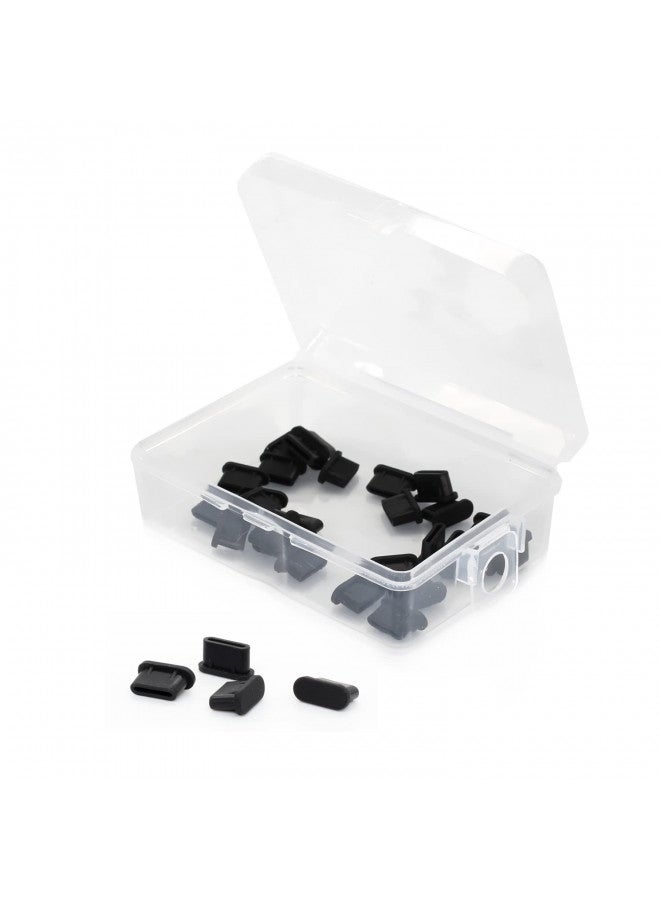 Gavemi 30 Pack USB C Dust Plug Cover Silicone Protectors USB Type C Port Anti Dust Plug Cover (USB C Plug) - Image 4