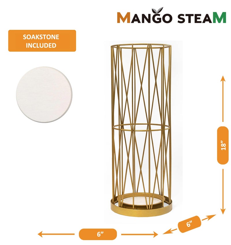 Mango Steam Pluvian Soakstone Umbrella Holder (Regular, Gold) - Image 3